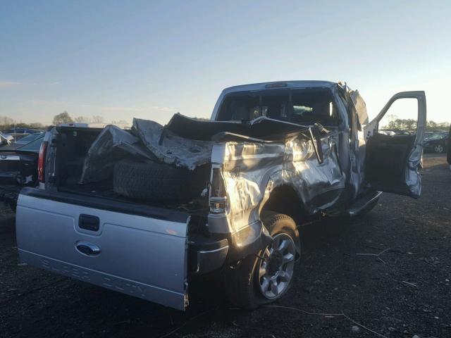 1FT8W3BTXGEC29194 - 2016 FORD F350 SUPER SILVER photo 4