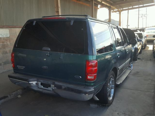 1FMRU1564YLA34558 - 2000 FORD EXPEDITION GREEN photo 4