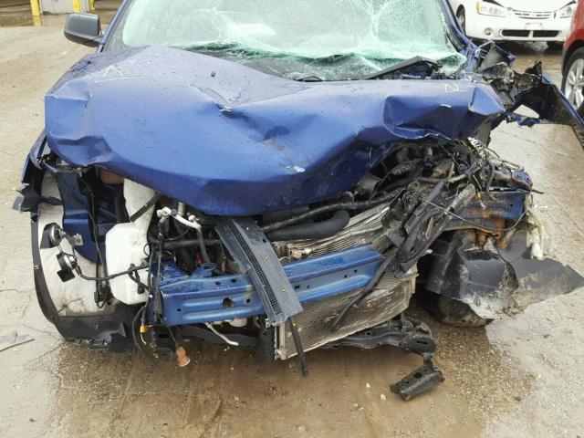 2FMDK3GC7DBC84563 - 2013 FORD EDGE SE BLUE photo 7