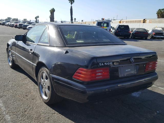 WDBFA67F8WF155890 - 1998 MERCEDES-BENZ SL 500 BLACK photo 3