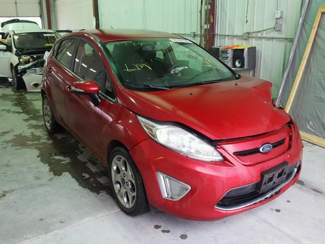 3FADP4FJXBM212950 - 2011 FORD FIESTA SES MAROON photo 1