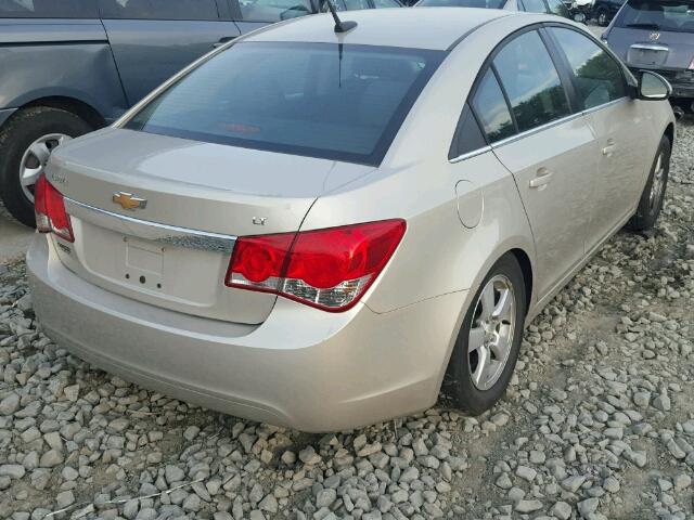 1G1PC5SB4D7131150 - 2013 CHEVROLET CRUZE LT SILVER photo 4