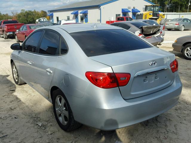 KMHDU46D19U693346 - 2009 HYUNDAI ELANTRA GL SILVER photo 3