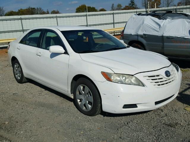 4T1BE46K18U769486 - 2008 TOYOTA CAMRY CE WHITE photo 1