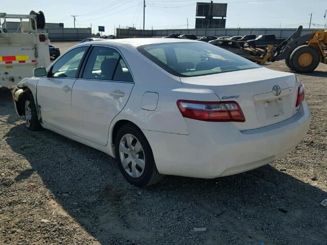 4T1BE46K18U769486 - 2008 TOYOTA CAMRY CE WHITE photo 3