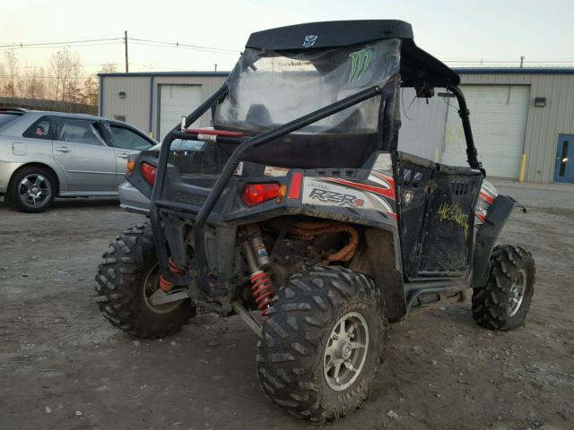 4XAVH76A19D656146 - 2009 POLARIS RANGER RZR SILVER photo 4