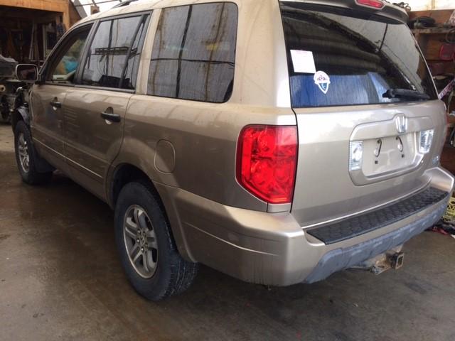 2HKYF18695H002081 - 2005 HONDA PILOT EXL BROWN photo 3