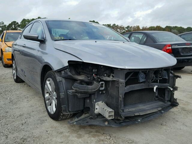 1C3CCCAB4FN744786 - 2015 CHRYSLER 200 LIMITE GRAY photo 1