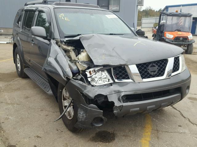 5N1AR18W95C721072 - 2005 NISSAN PATHFINDER GRAY photo 1