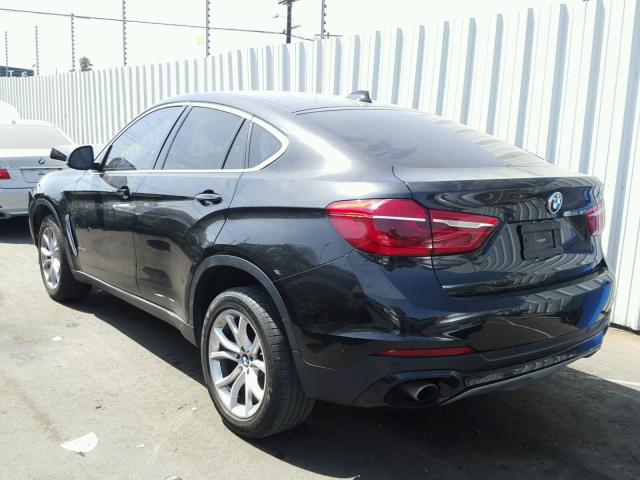 5UXKU0C58G0F92179 - 2016 BMW X6 SDRIVE3 BLACK photo 3