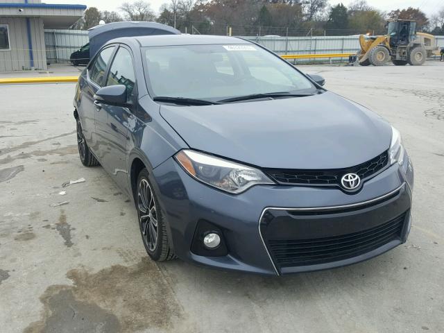 2T1BURHE0EC207230 - 2014 TOYOTA COROLLA L GRAY photo 1