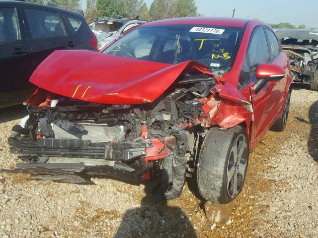 KNADN5A3XC6016164 - 2012 KIA RIO EX RED photo 2