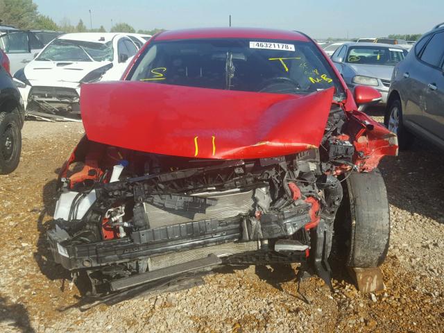 KNADN5A3XC6016164 - 2012 KIA RIO EX RED photo 7