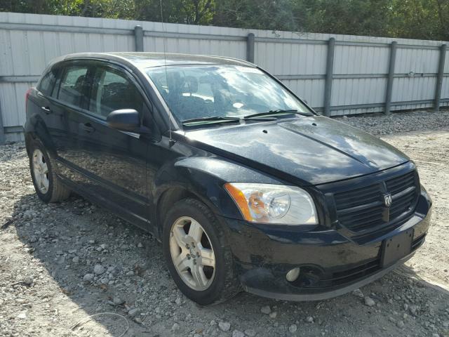 1B3HB48BX7D252059 - 2007 DODGE CALIBER SX BLACK photo 1