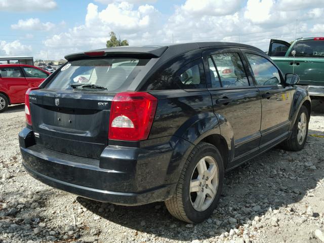 1B3HB48BX7D252059 - 2007 DODGE CALIBER SX BLACK photo 4