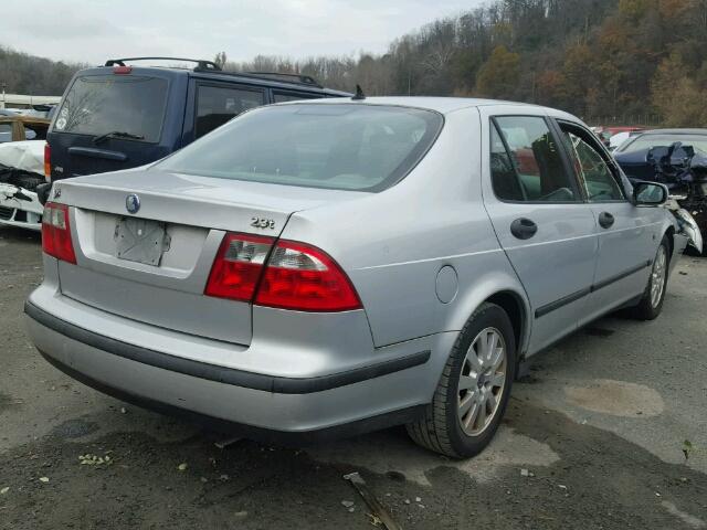 YS3EB49E033005992 - 2003 SAAB 9-5 LINEAR SILVER photo 4