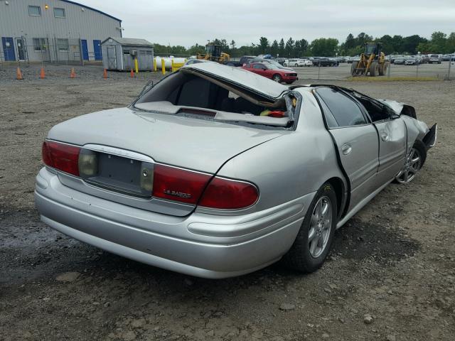 1G4HP54K344165803 - 2004 BUICK LESABRE CU SILVER photo 4