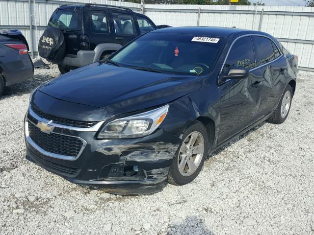 1G11B5SL0FF330786 - 2015 CHEVROLET MALIBU LS შავი ფოტო 2