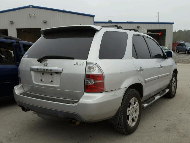 2HNYD18836H510297 - 2006 ACURA MDX TOURIN SILVER photo 4