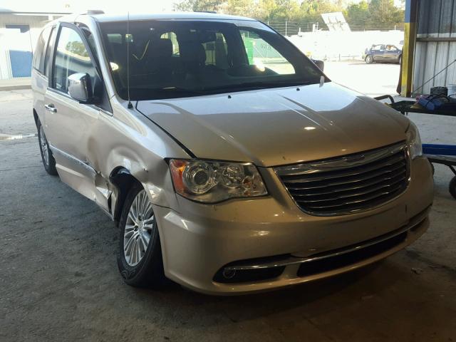 2C4RC1GG2DR778206 - 2013 CHRYSLER TOWN & COU Qızıl foto 1