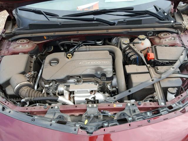 1G1ZB5ST3GF172707 - 2016 CHEVROLET MALIBU LS 栗色 照片 7