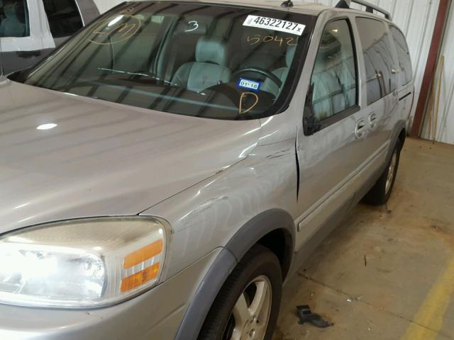 1GMDV33L25D155042 - 2005 PONTIAC MONTANA SV SILVER photo 9