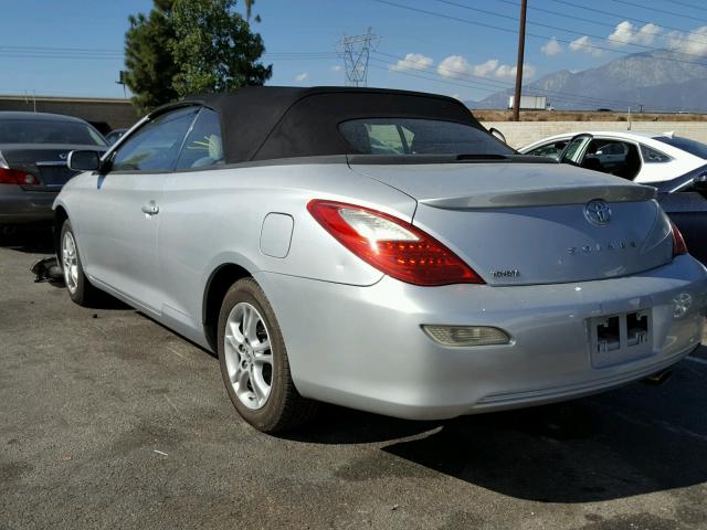 4T1FA38P47U130727 - 2007 TOYOTA CAMRY SOLA SILVER photo 3