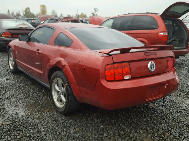 1ZVFT80N965212741 - 2006 FORD MUSTANG RED photo 3