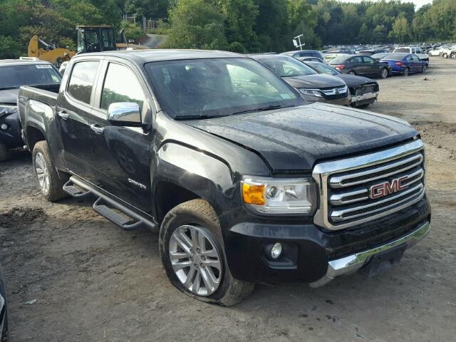 1GTG6DEN6H1170605 - 2017 GMC CANYON SLT BLACK photo 1