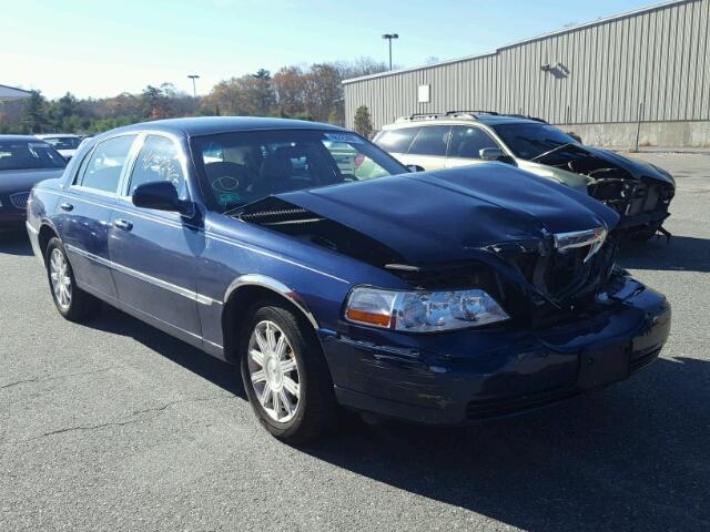 2LNHM82VX9X602235 - 2009 LINCOLN TOWN CAR S BLUE photo 1