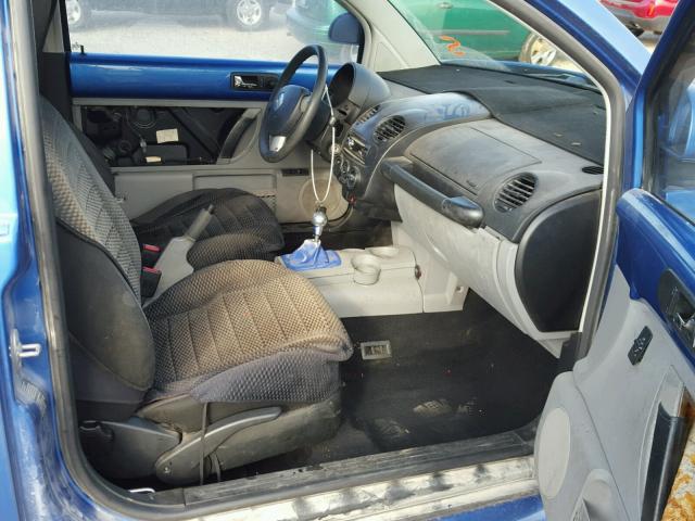 3VWCA21C8XM418261 - 1999 VOLKSWAGEN NEW BEETLE BLUE photo 5