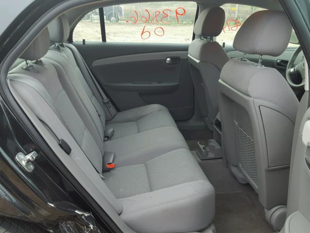 1G1ZH57B594167389 - 2009 CHEVROLET MALIBU 1LT Սև լուսանկար 6