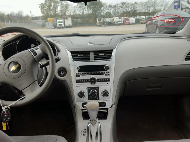 1G1ZH57B594167389 - 2009 CHEVROLET MALIBU 1LT Սև լուսանկար 9