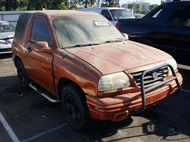 2S3TC52CX26100031 - 2002 SUZUKI VITARA JLS ORANGE photo 1