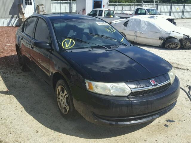 1G8AJ52F03Z102165 - 2003 SATURN ION LEVEL BLACK photo 1