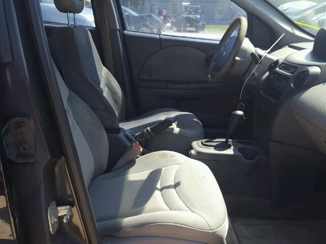 1G8AJ52F03Z102165 - 2003 SATURN ION LEVEL BLACK photo 5