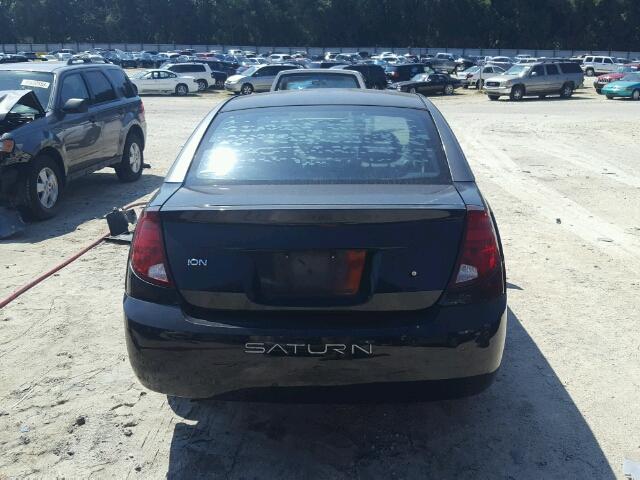 1G8AJ52F03Z102165 - 2003 SATURN ION LEVEL BLACK photo 9