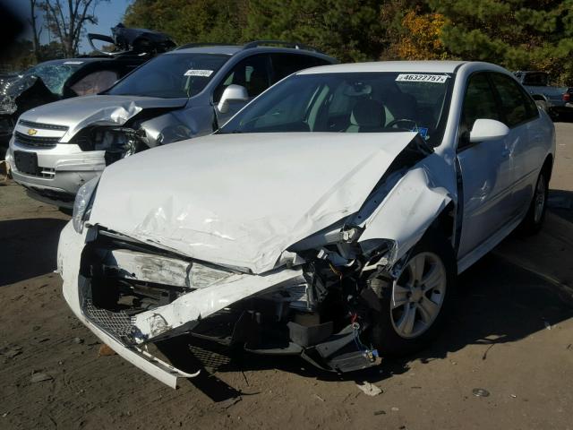 2G1WF5E33C1160870 - 2012 CHEVROLET IMPALA LS WHITE photo 1