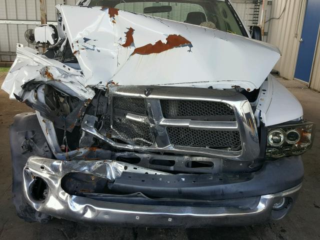 1D7HA18K64J249114 - 2004 DODGE RAM 1500 S WHITE photo 7