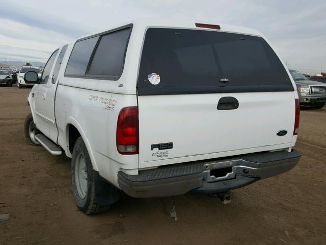 1FTRX18L61NA50963 - 2001 FORD F150 WHITE photo 3