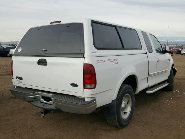 1FTRX18L61NA50963 - 2001 FORD F150 WHITE photo 4