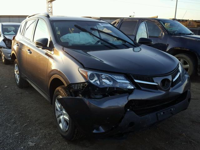 2T3ZFREV2EW128922 - 2014 TOYOTA RAV4 LE GRAY photo 1