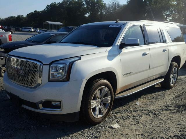 1GKS1HKC8FR150555 - 2015 GMC YUKON XL C WHITE photo 2