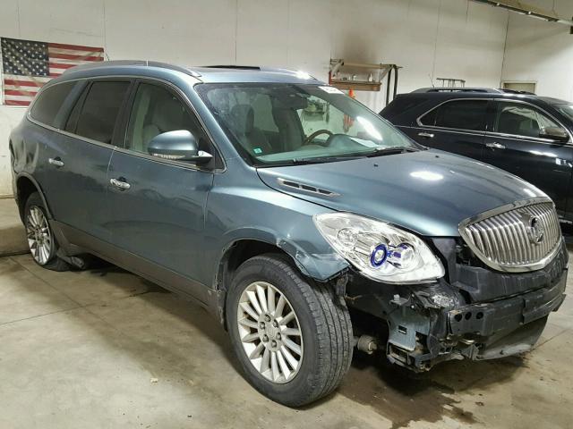 5GALVBEDXAJ157411 - 2010 BUICK ENCLAVE CX BLUE photo 1