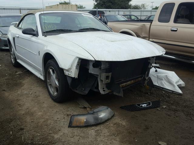 1FAFP44403F431746 - 2003 FORD MUSTANG WHITE photo 1