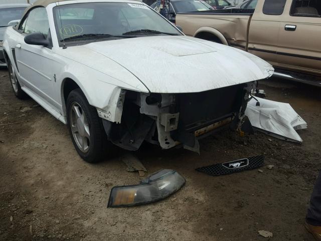 1FAFP44403F431746 - 2003 FORD MUSTANG WHITE photo 9