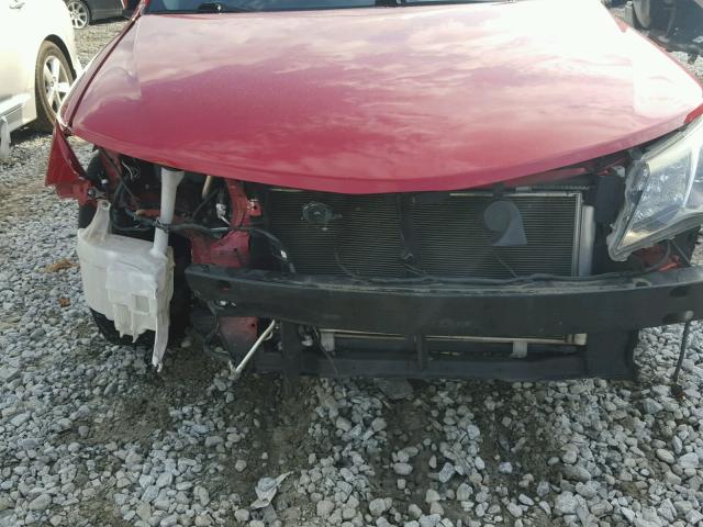 4T1BF1FK1CU627238 - 2012 TOYOTA CAMRY BASE RED photo 9