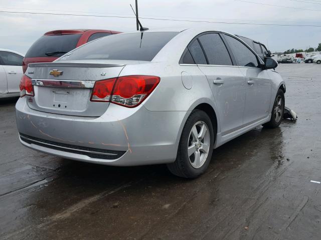 1G1PG5S9XB7294755 - 2011 CHEVROLET CRUZE LT SILVER photo 4