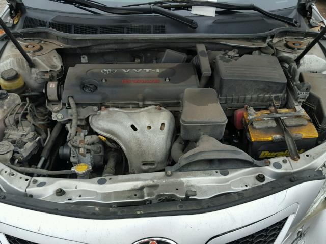 4T1BE46K59U290327 - 2009 TOYOTA CAMRY BASE ვერცხლისფერი ფოტო 7