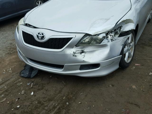 4T1BE46K59U290327 - 2009 TOYOTA CAMRY BASE ვერცხლისფერი ფოტო 9